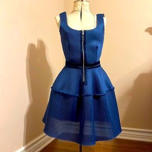 MAJE PARIS Mesh Overlay Dress size 1